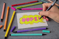 Sorry Pen GIF by STABILO