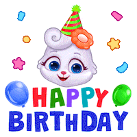 Excited Happy Birthday Sticker by Lucas and Friends by RV AppStudios