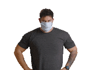Mask Mouth Sticker by LiparDesign