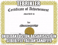 Tebrikler Qwertyy GIF