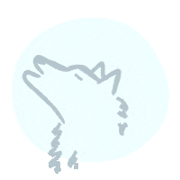 Excited Dog Sticker