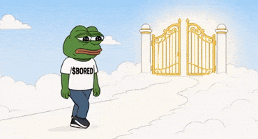 Bored Pepe The Frog GIF by THE PEOPLE UPSTAIRS
