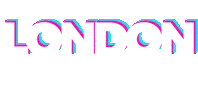 london rainbow Sticker by BLACKDOT STUDIOS