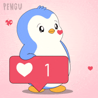 Heart Love GIF by Pudgy Penguins