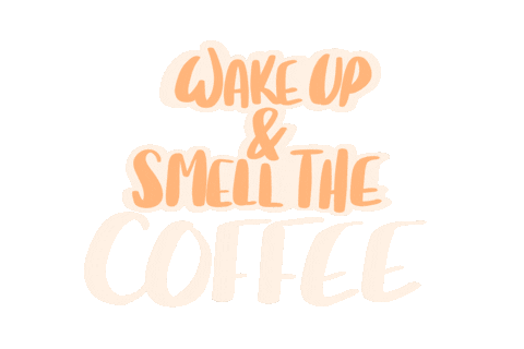 shaystickel giphyupload coffee wake up caffeine Sticker