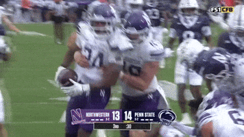 College Football Wildcats GIF by Northwestern Athletics