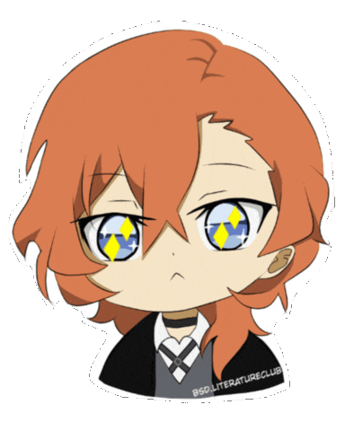 Bungo Stray Dogs Sparkle Sticker