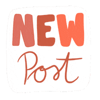New Post Click Here Sticker