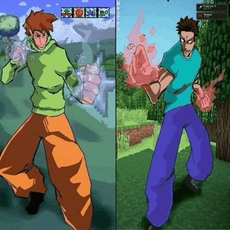 Terraria Minecraft Memes GIF