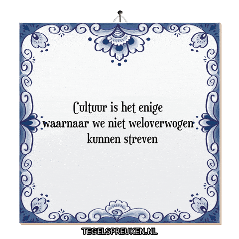 Nl Reflectie Sticker by Tegelspreuken.nl