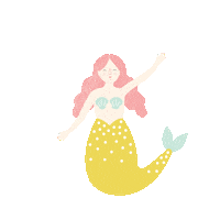 Magic Mermaid Sticker