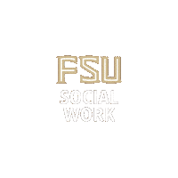 Social Work Gold Sticker by Florida State University