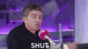 Noel Gallagher Shut Up GIF by AbsoluteRadio