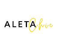 ALETAOFFICIAL chic aleta aletachic Sticker