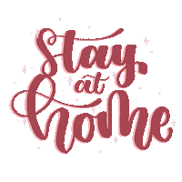 Stay Safe Work From Home Sticker