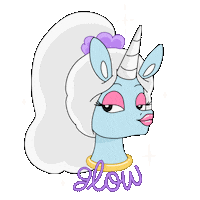 Unicorn Head Sticker by Glow The Unicorn