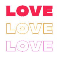 I Love You Hearts Sticker by ank_illustrates
