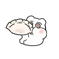 もぐもぐ Sticker