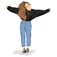 itsanamarin girl actitud esfuerzo anamarin Sticker