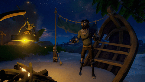 Hook Nom GIF by Sea of Thieves