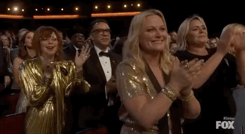 Amy Poehler Clap GIF by Emmys