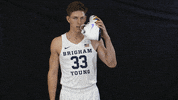 Byu Basketball Go Cougs GIF by BYU Cougars