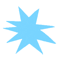 Blue Star Sticker by Etsy