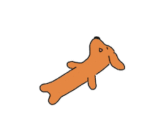 Happy Dog Sticker