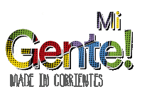 Mi Gente Correntino Sticker by Corba Studio