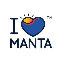 iheartmanta heart corazon ecuador ecu Sticker