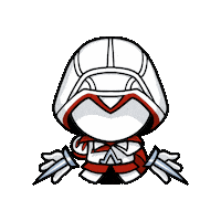 Assassins Creed Paulchen Sticker by Paulberger