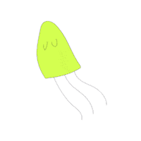 Jellyfish Sticker by Appel à Tous