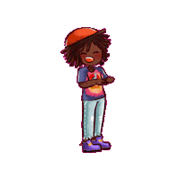 Kayla Milton Sticker by Rooster Teeth
