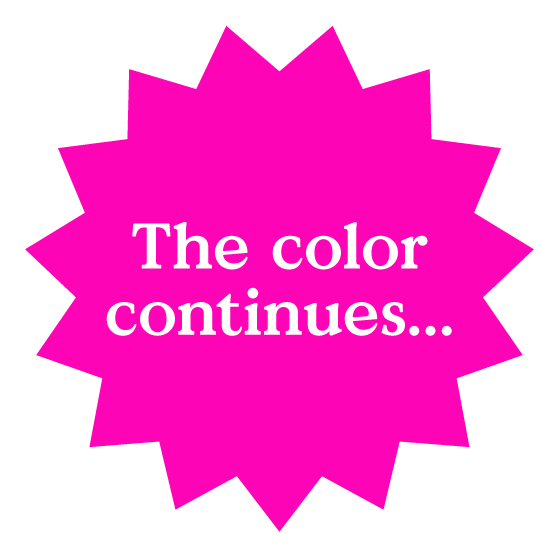 Pink Star Sticker by Color Factory