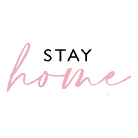 Stay Home Sticker by divaboutiqueonline