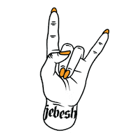 rockradioslovenia jebesh Sticker