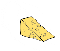 Cheese Kase Sticker by Just Spices