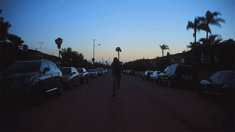blood orange running GIF by Domino Recording Co.
