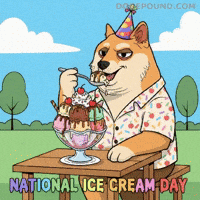 Ice Cream Eating GIF by Doge Pound