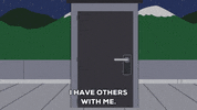 snow door GIF by South Park 