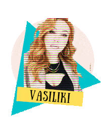 Vasiliki Sticker by fasmagazine