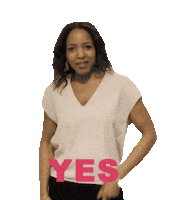 Yes Sticker by 3 Parks Wine