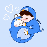 Tikonaartz txt tomorrow x together molang hueningkai GIF