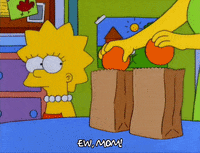 lisa simpson ew GIF
