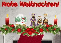 German Language Christmas GIF