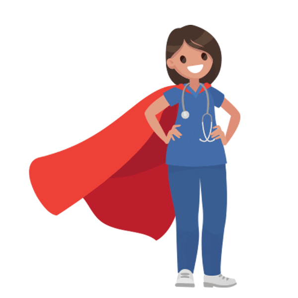 Doctor Superhero Sticker by Romayo's