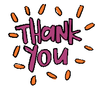 Thanks Thank You Sticker