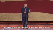 bbc donald trump uk d-day 75 GIF