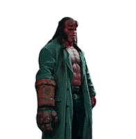 HellboyMovie demon hell hellboy milla jovovich Sticker