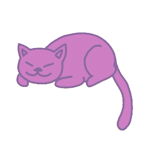 Happy Cat Sticker by Maya Richman